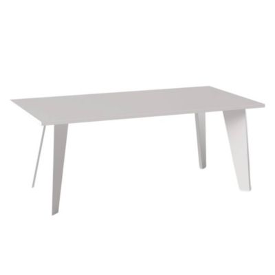 Table ARIS 138 x 80 cm pour cuisine, salon, salle à manger Gris