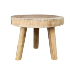 Table basse - 40 cm - munggur - Naturel