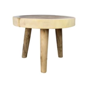 Table basse - 50 cm - munggur - Naturel