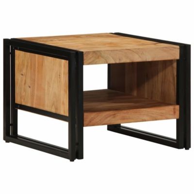 Table basse 50x50x38 cm bois massif acacia vidaXL