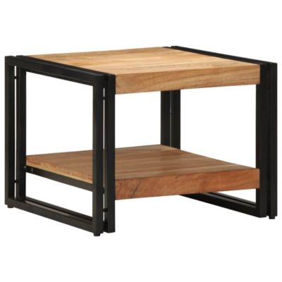 Table basse 50x50x38 cm bois massif acacia vidaXL