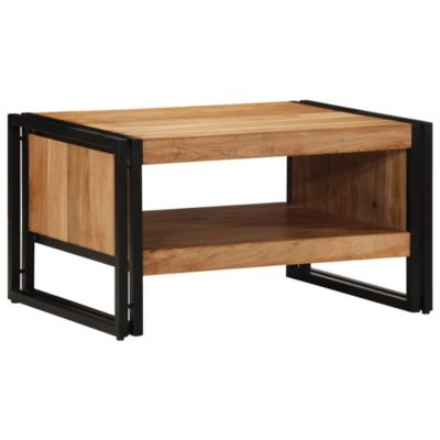 Table basse 70x50x38 cm bois massif acacia vidaXL
