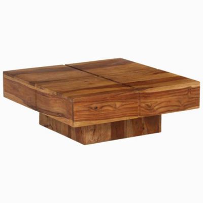 Table basse 80x80x30 cm bois d'acacia massif vidaXL