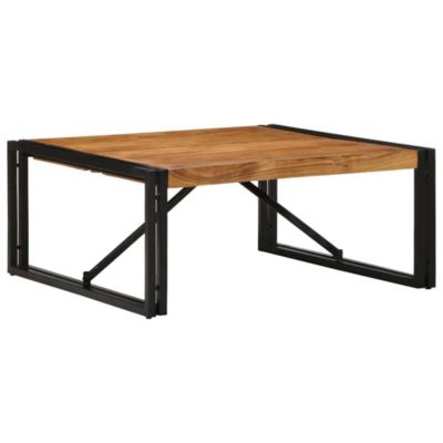 Table basse 80x80x35 cm bois massif acacia vidaXL