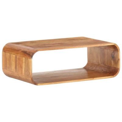 Table basse 90x50x30 cm Bois d'acacia massif vidaXL