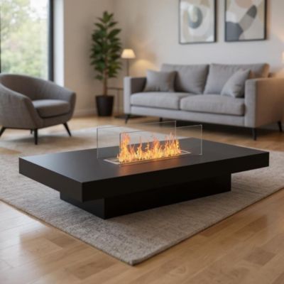 Table basse Alba 6.5 kW - Coloris Noir