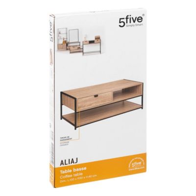 Table basse "Aliaj" effet chêne naturel - 5five