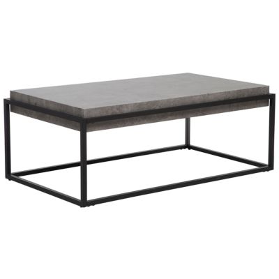 Table basse ALTOS Effet béton gris