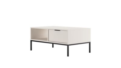 Table basse Austin moderne et stable pour le salon en matériau bois.