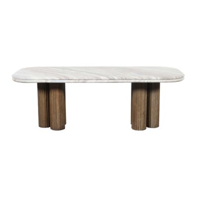 Table basse avec plateau en marbre - BUREN