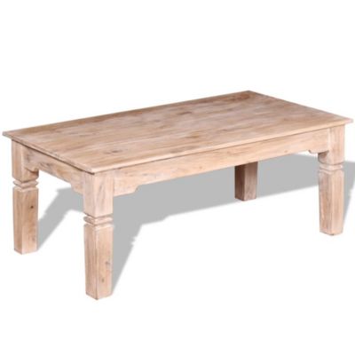 Table basse Bois d'acacia 110x60x45 cm vidaXL
