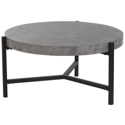 Table basse BONITA Effet béton gris