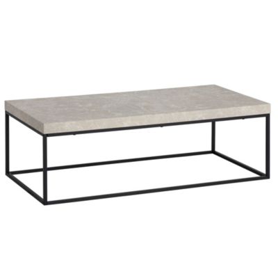 Table Basse Canapé de Salon 120 cm Grande Design Moderne Rectangulaire FineBuy