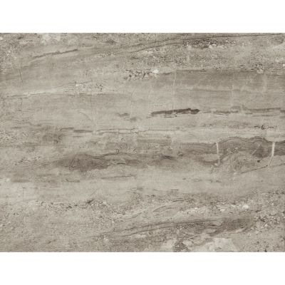 Table basse carrée en bois et métal design vintage Gris, L. 90 x l. 90 x H. 40 cm, HALDOR