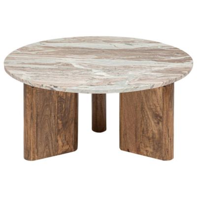Table basse "Coppa" manguier D91cm - Atmosphera Créateur d'intérieur