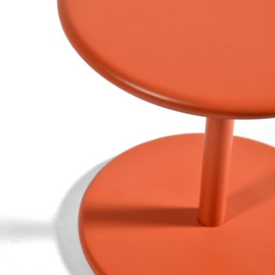 Table basse de jardin aluminium Pop terracotta Arcane H.44 cm