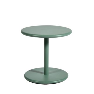 Table basse de jardin aluminium Pop vert Arcane H.44 cm