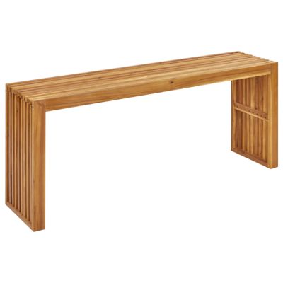 Table basse de jardin BELLANO 150 cm 35 cm Acacia Marron