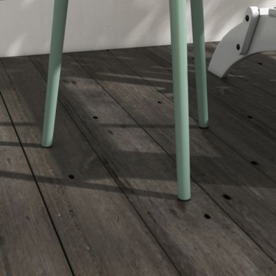 Table basse de jardin d'appoint design scandinave dia. 40 x 50H cm acier époxy