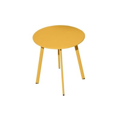Table basse de jardin en acier Massai 45 cm Miel | Castorama