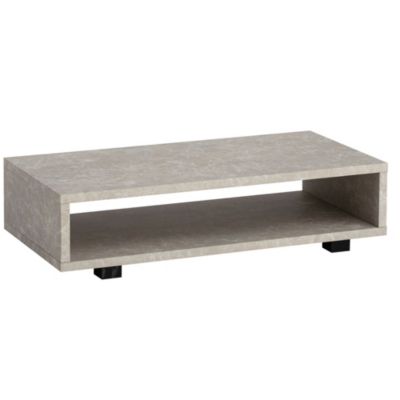 Table Basse de Salon 100 cm Grande Moderne Rangement Rectangulaire FineBuy