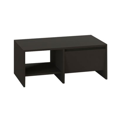 Table basse en bois "Laris"  90 x 45 x 35 cm  Gris anthracite