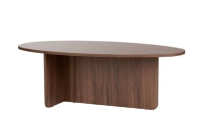 Table basse en bois "Orba"  120 x 65 x 40 cm  Noyer