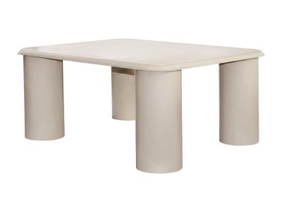Table basse en métal - Crème - ZIDILA