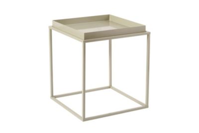Table basse en métal "Koala" 45 x 45 x 52 cm  Taupe