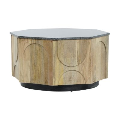 Table basse en marbre Mango 80x80x45