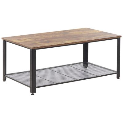 Table basse  enbois d'ingénierie marron ASTON
