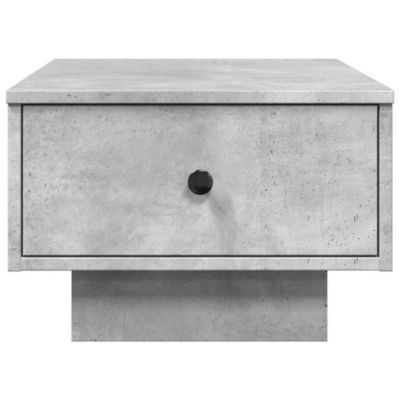 Table basse gris béton 60x45x31 cm bois d'ingénierie vidaXL