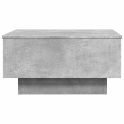 Table basse gris béton 60x45x31 cm bois d'ingénierie vidaXL
