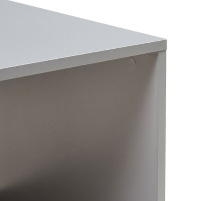 Table basse Haarlem 90 x 50 x 41 cm gris clair en.casa