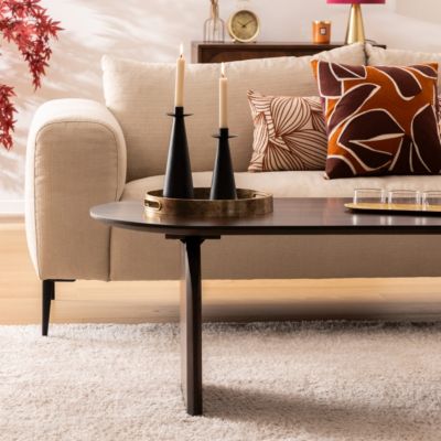 Table basse "Isana" 120x60cm marron - Atmosphera Créateur d'intérieur