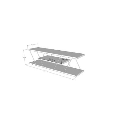Table basse Labranda - Gris Anthracite