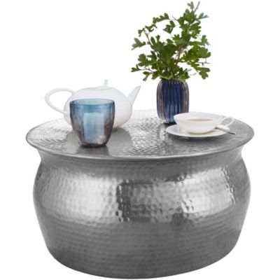 Table Basse Métal 60x30,5x60 cm Table d'appoint Design Bout de canapé FineBuy
