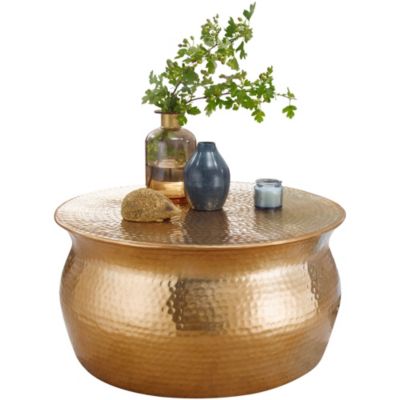 Table Basse Métal 60x30,5x60 cm Table d'appoint Design Bout de canapé FineBuy