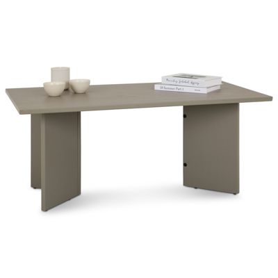 Table basse MESA, en pin massif - Gris