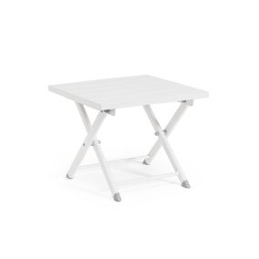 Table basse pliante de jardin en aluminium L44 - CABOURG