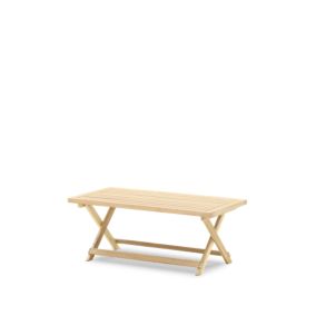 Table basse pliante en bois 100x50 - Serena