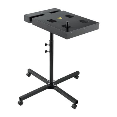 Table basse réglable 4-en-1 (salon/repas) + 4 tabourets, tiroirs, blanc - Transformable