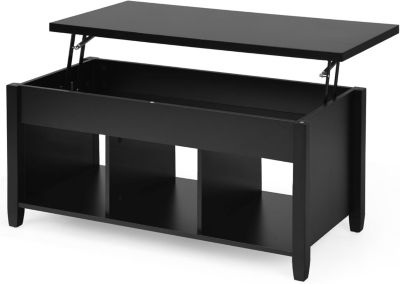 Table Basse Relevable Moderne Table Basse Transformable avec Compartiment Cache et Espace de Stockage