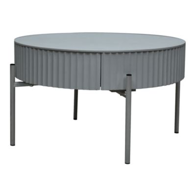 Table basse Rill 36 x 60 cm gris en.casa