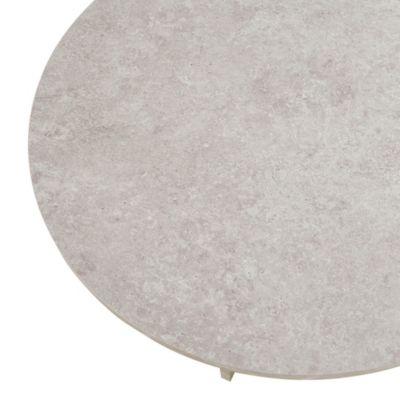 Table basse Rindal 80 x 42 cm béton clair en.casa
