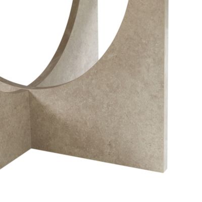 Table basse Rindal 80 x 42 cm béton clair en.casa