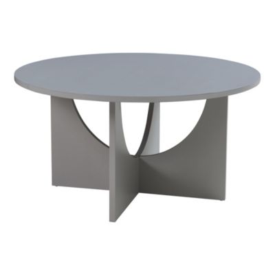 Table basse Rindal 80 x 42 cm gris clair en.casa
