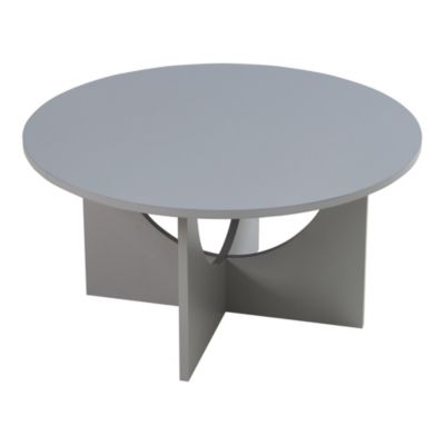 Table basse Rindal 80 x 42 cm gris clair en.casa