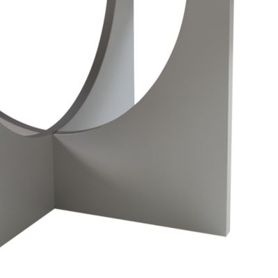 Table basse Rindal 80 x 42 cm gris clair en.casa