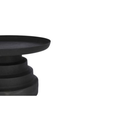 Table basse ronde design en métal coloré D40